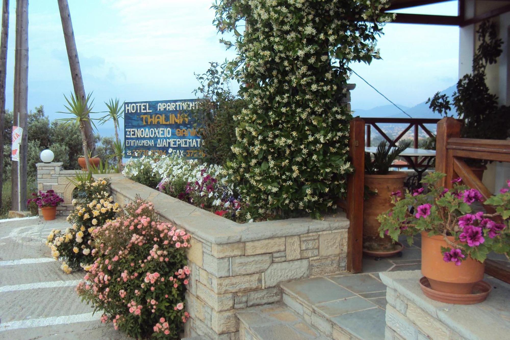 Thalina Hotel Marathókampos Dış mekan fotoğraf