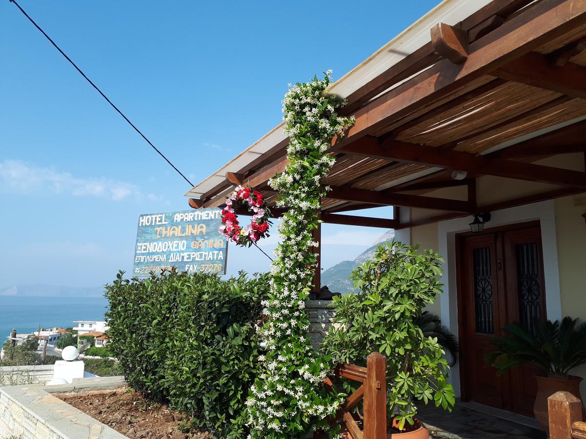 Thalina Hotel Marathókampos Dış mekan fotoğraf
